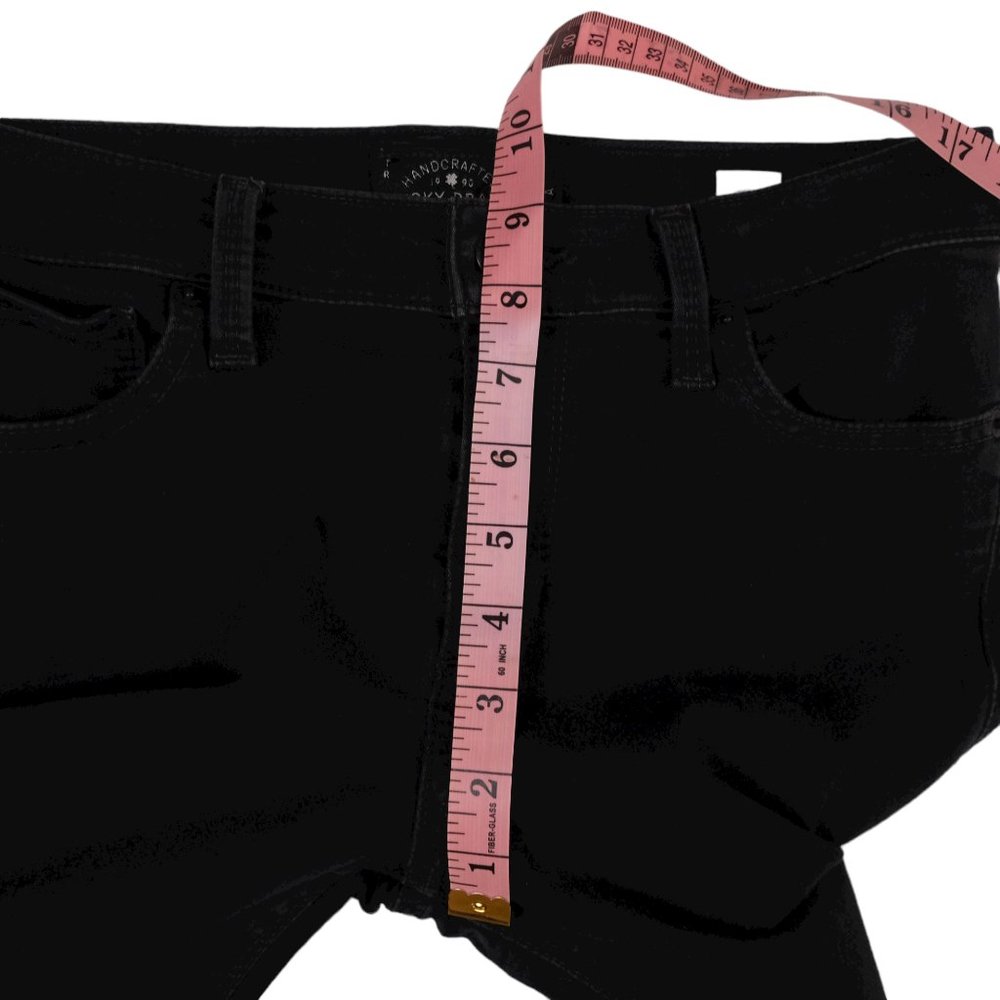 Lucky Brand Women Brooke Legging Jean Pants 8 / 29 Black Skinny Stretch - Picture 9 of 10
